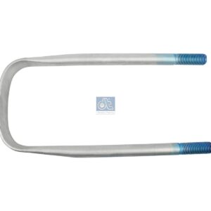 DT Spare Parts 4.40401 U-bolt, r: 35 mm, R: 350 mm, M24 x 2, LTh: 66 mm, L: 400 mm, w: 156 mm