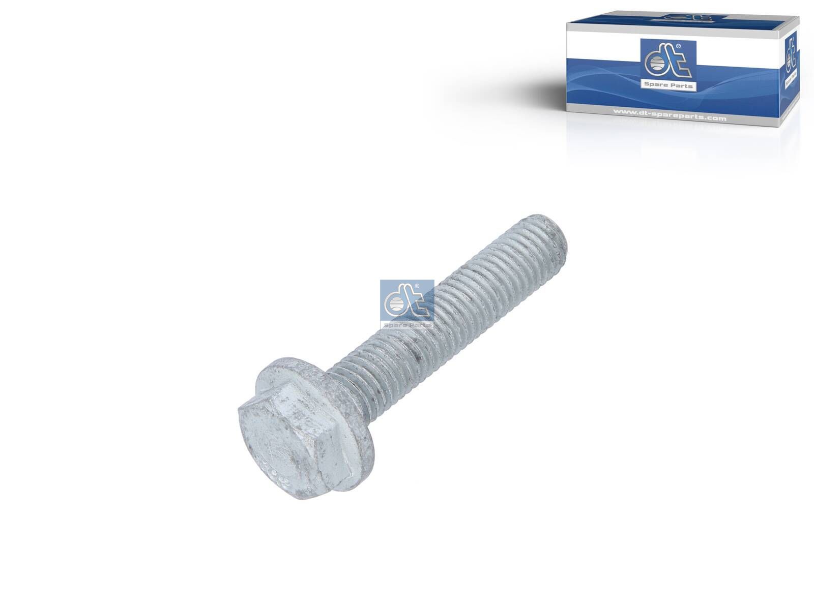 DT Spare Parts 4.40428 Screw, M10 x 1,5, Lu: 50 mm, SW: 16, 10.9