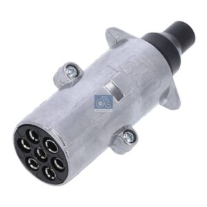 DT Spare Parts 4.60115 Plug, aluminium, 24 V, ISO 1185, 7 poles
