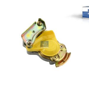 DT Spare Parts 4.60135 Palm coupling, yellow lid, M22 x 1,5, 8.5 bar