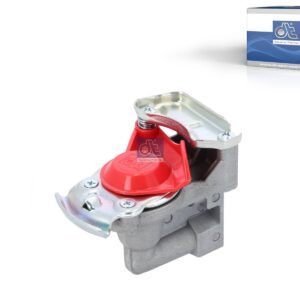 DT Spare Parts 4.60339 Palm coupling, red lid, M16 x 1,5, 10 bar