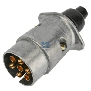 DT Spare Parts 4.60414 Plug, aluminium, 12 V, ISO 1724, 7 poles