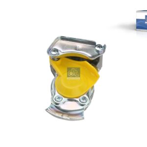 DT Spare Parts 4.60461 Palm coupling, yellow lid, M16 x 1,5, 10 bar