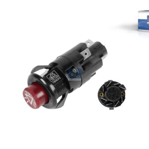 DT Spare Parts 4.60532 Hazard warning switch, without bulb, 8 poles