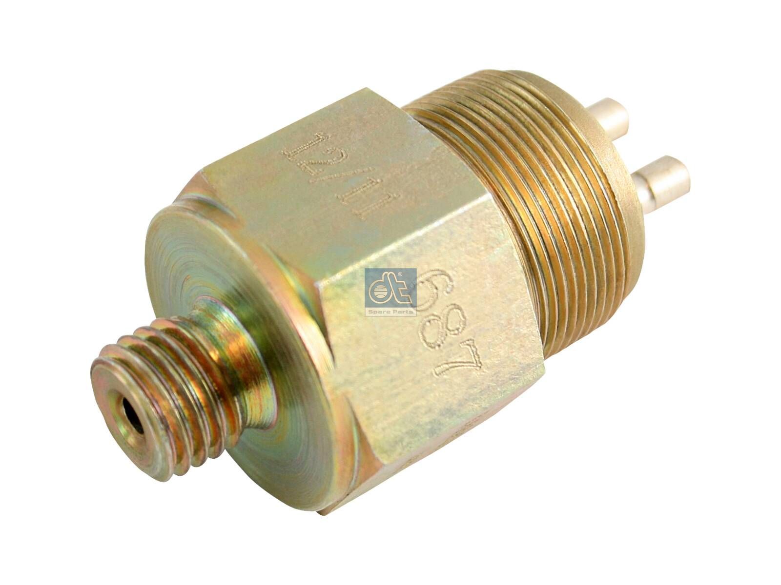 DT Spare Parts 4.60687 Switch, M12 x 1,5, M24 x 1, SPmin: 5.3 bar, SPmax: 5.7 bar