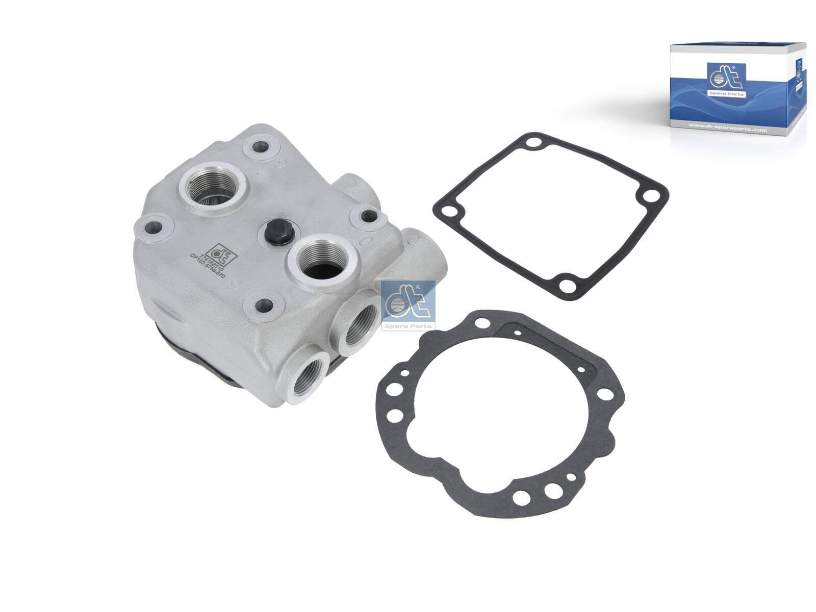 DT Spare Parts 4.60870 Cylinder head, compressor, complete