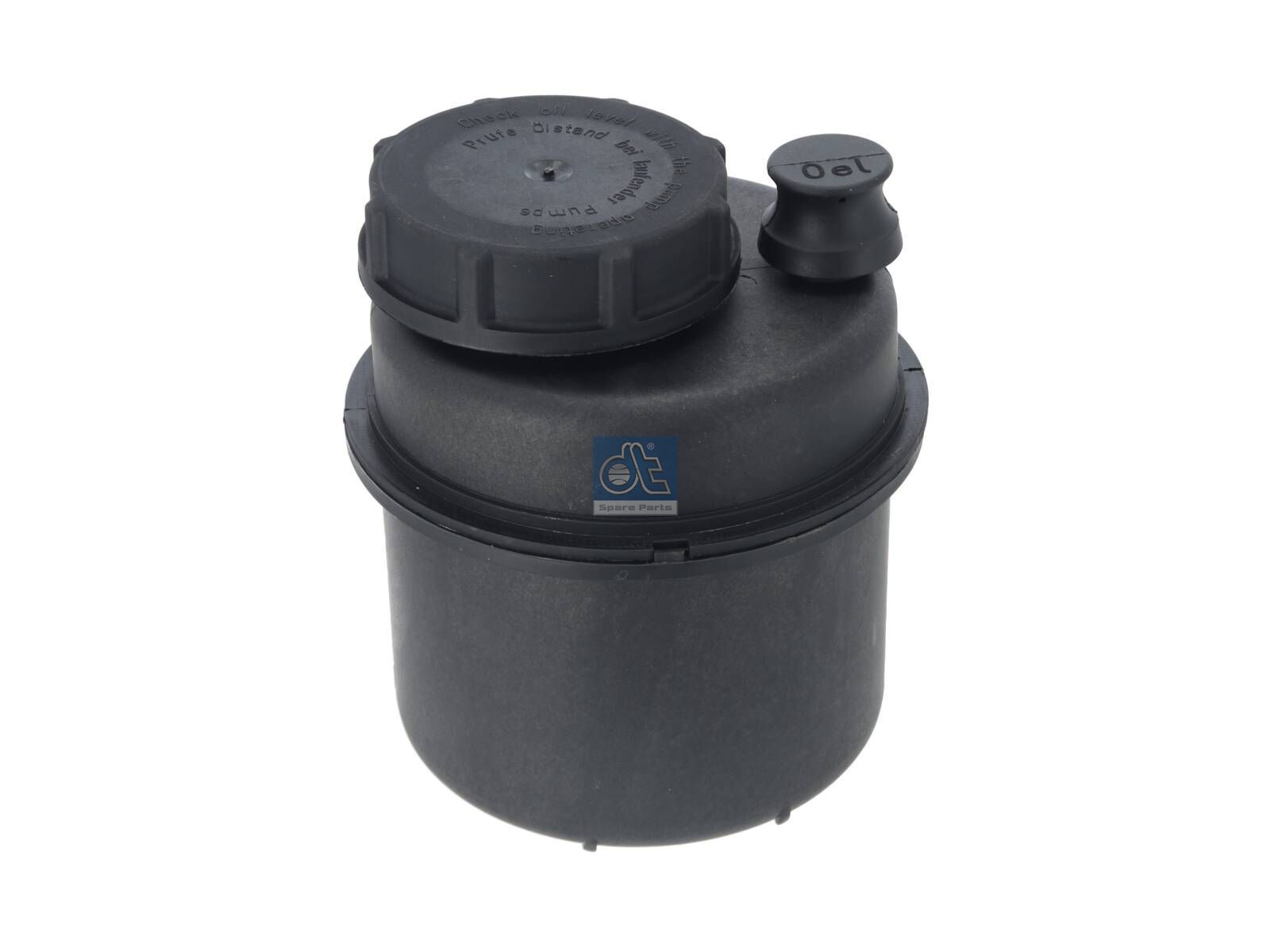 DT Spare Parts 4.61029 Oil container, with filter, D: 150 mm, D1: 22 mm, D2: 15 mm, S: 190 mm