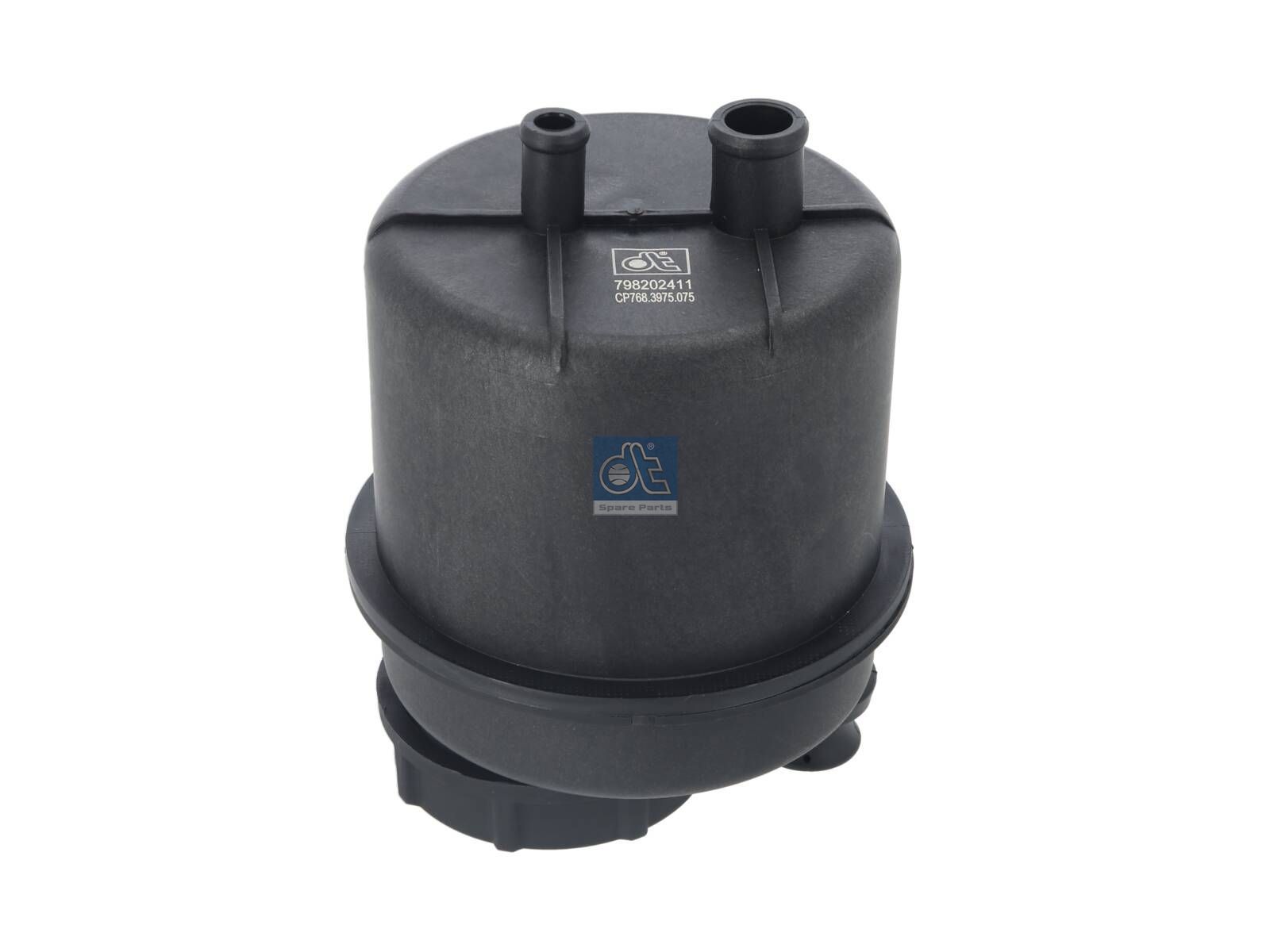 DT Spare Parts 4.61029 Oil container, with filter, D: 150 mm, D1: 22 mm, D2: 15 mm, S: 190 mm