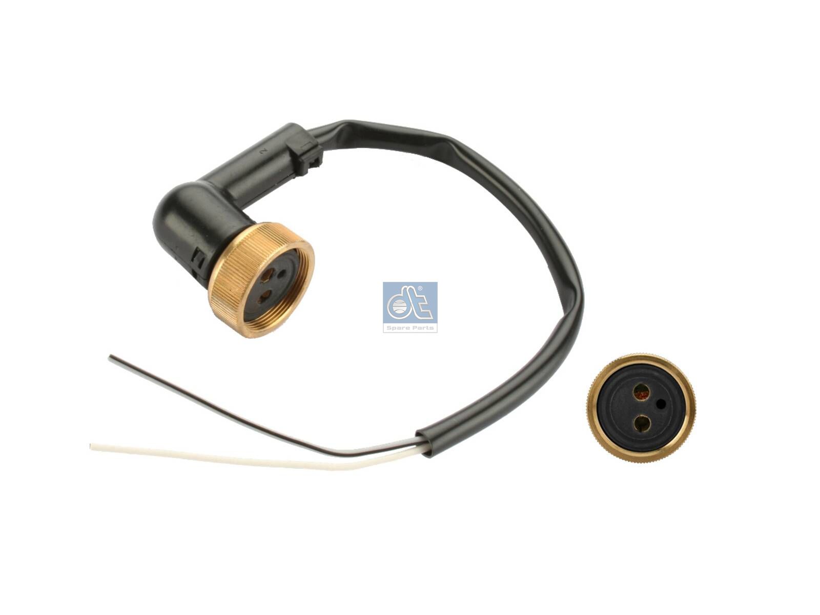 DT Spare Parts 4.61213 Connector cable, M24 x 1, 2 poles