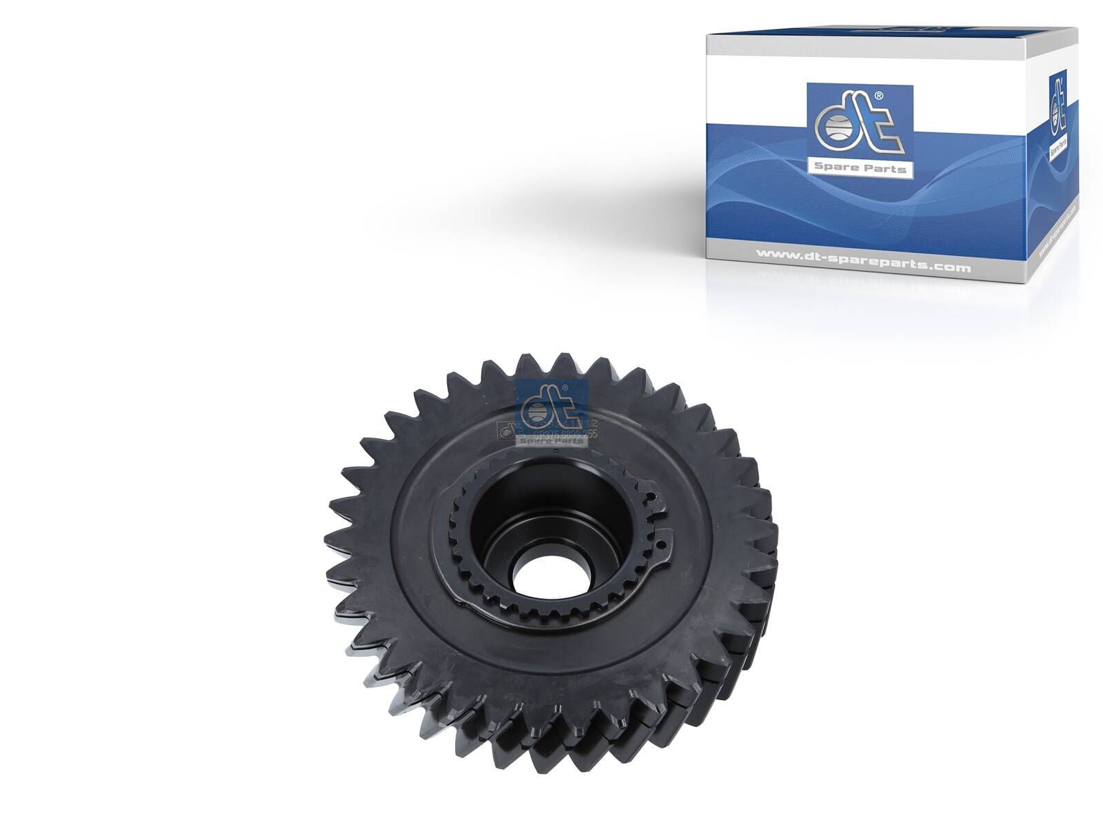 DT Spare Parts 4.61255 Gear, compressor, D: 112 mm, S: 36 mm, 34 teeth