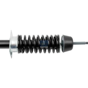 DT Spare Parts 4.61311 Cabin shock absorber, D: 44 mm, M12 x 1,5, Lmin: 216 mm, Lmax: 286 mm