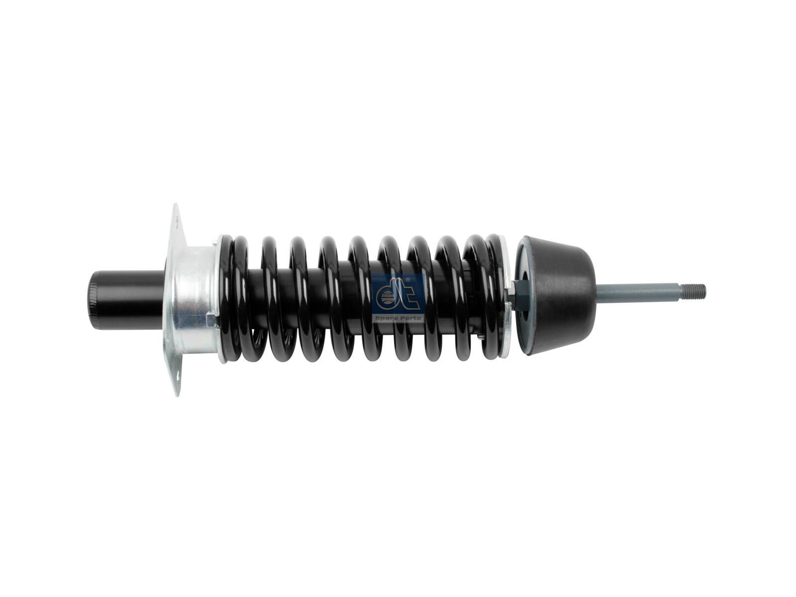 DT Spare Parts 4.61311 Cabin shock absorber, D: 44 mm, M12 x 1,5, Lmin: 216 mm, Lmax: 286 mm