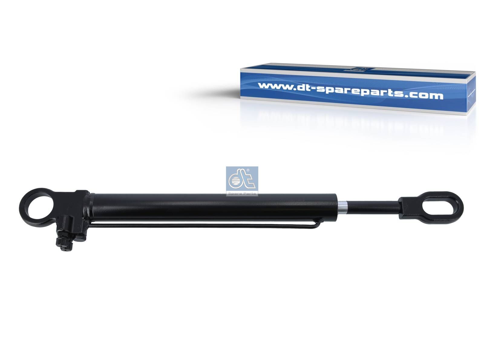DT Spare Parts 4.61352 Cabin tilt cylinder, D: 42 mm, b: 42 mm, M12 x 1,5, L: 657 mm, 250 bar, Ls: 295 mm