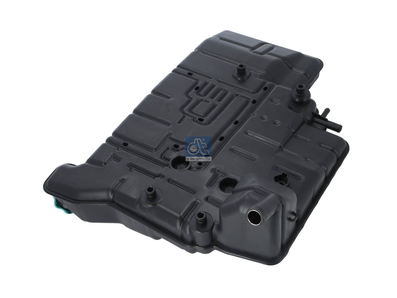 DT Spare Parts 4.61476 Expansion tank, with caps, with sensor, 11.8 l, L: 552 mm, W: 455 mm, T: 220 mm