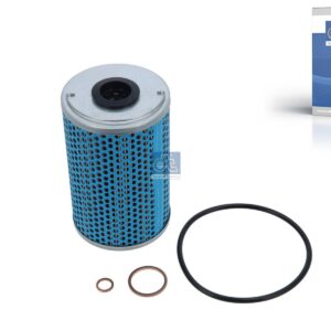 DT Spare Parts 4.61539 Oil filter insert, d: 23 mm, D: 78 mm, H: 133 mm