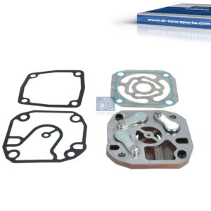 DT Spare Parts 4.61658 Valve plate, L: 131 mm, W: 135 mm, S: 18.5 mm
