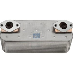 DT Spare Parts 4.61897 Oil cooler, L: 250 mm, W: 100 mm, T: 75 mm