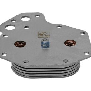 DT Spare Parts 4.61899 Oil cooler, L: 165 mm, W: 171 mm, T: 66 mm