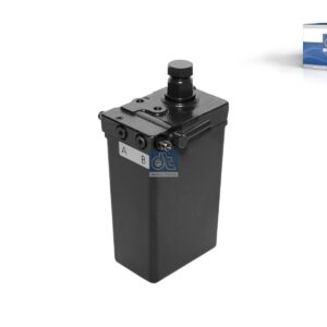 DT Spare Parts 4.62156 Cabin tilt pump, 650 ml, M12 x 1,5, M10 x 1,5, L: 130 mm, W: 87 mm, H: 210 mm, 280 bar
