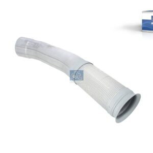 DT Spare Parts 4.62289SP Exhaust pipe, tinned, d: 126 mm, D: 130 mm, L: 780 mm