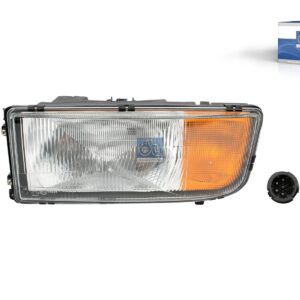 DT Spare Parts 4.62325 Headlamp, left, without bulbs, 24 V