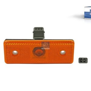 DT Spare Parts 4.62389 Side marking lamp, b: 5.5 mm, Lb: 75 mm, L: 110 mm, H: 41 mm