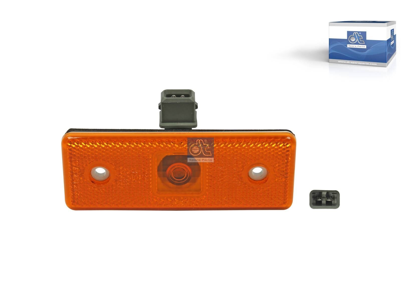 DT Spare Parts 4.62389 Side marking lamp, b: 5.5 mm, Lb: 75 mm, L: 110 mm, H: 41 mm