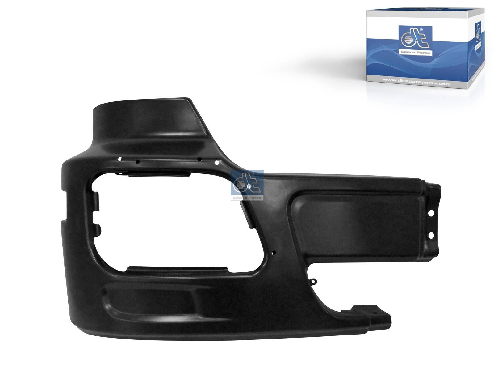 DT Spare Parts 4.62399 Bumper corner, steel, right