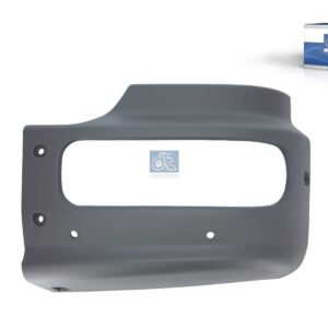 DT Spare Parts 4.62408 Bumper, left, grey