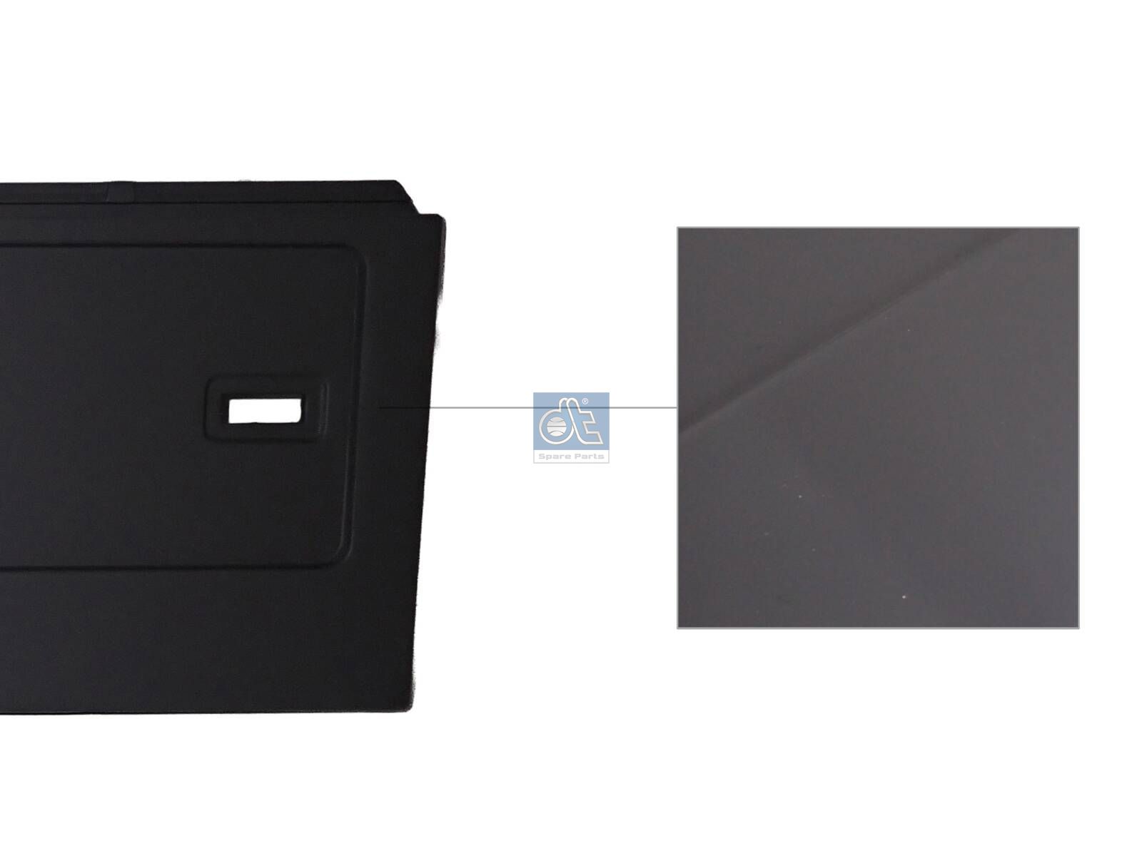 DT Spare Parts 4.62411 License plate holder