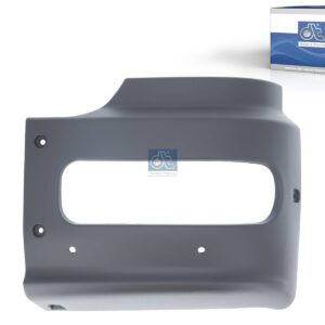 DT Spare Parts 4.62422 Bumper, left, black