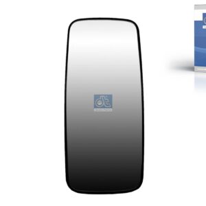 DT Spare Parts 4.62546 Mirror glass, main mirror, heated, D: 1800 mm, R: 1800 mm, L: 390 mm, W: 170 mm, H: 380 mm