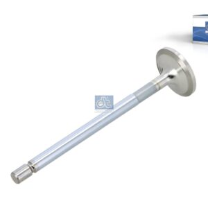 DT Spare Parts 4.62636 Intake valve, D1: 8 mm, D2: 34 mm, L: 125.9 mm, α: 20 °