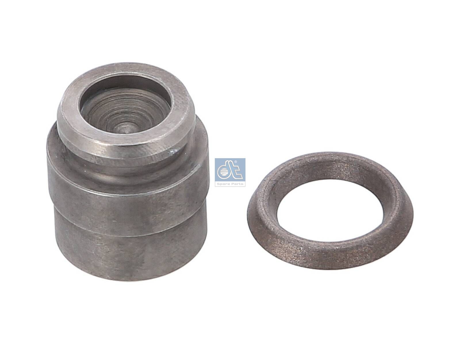 DT Spare Parts 4.62643 Piston, constant throttle, with seal ring, d: 20 mm, D: 24.3 mm, H: 25.5 mm