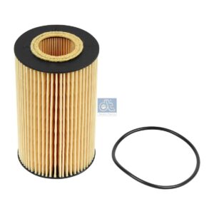 DT Spare Parts 4.62784 Oil filter insert, d1: 28 mm, d2: 37 mm, D: 83 mm, H: 150 mm