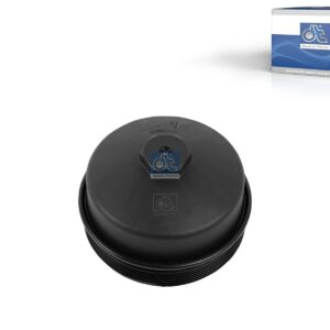 DT Spare Parts 4.62785 Oil filter cover, plastic, with o-ring, D: 140 mm