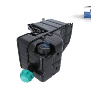 DT Spare Parts 4.62811 Expansion tank, with cap, without sensor, 12.2 l, L: 566 mm, W: 289 mm, T: 444 mm