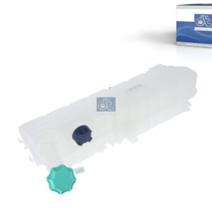 DT Spare Parts 4.62816 Expansion tank, with caps, 9.7 l, L: 651 mm, W: 228 mm, T: 194 mm