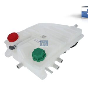 DT Spare Parts 4.62818 Expansion tank, with caps, with sensor, 5.8 l, L: 531 mm, W: 358 mm, T: 154 mm