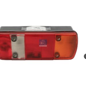 DT Spare Parts 4.62821 Tail lamp, left, 24 V, Lb: 152 mm, L: 340 mm, H: 130 mm