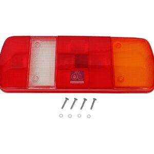 DT Spare Parts 4.62822 Tail lamp glass, L: 340 mm, W: 130 mm