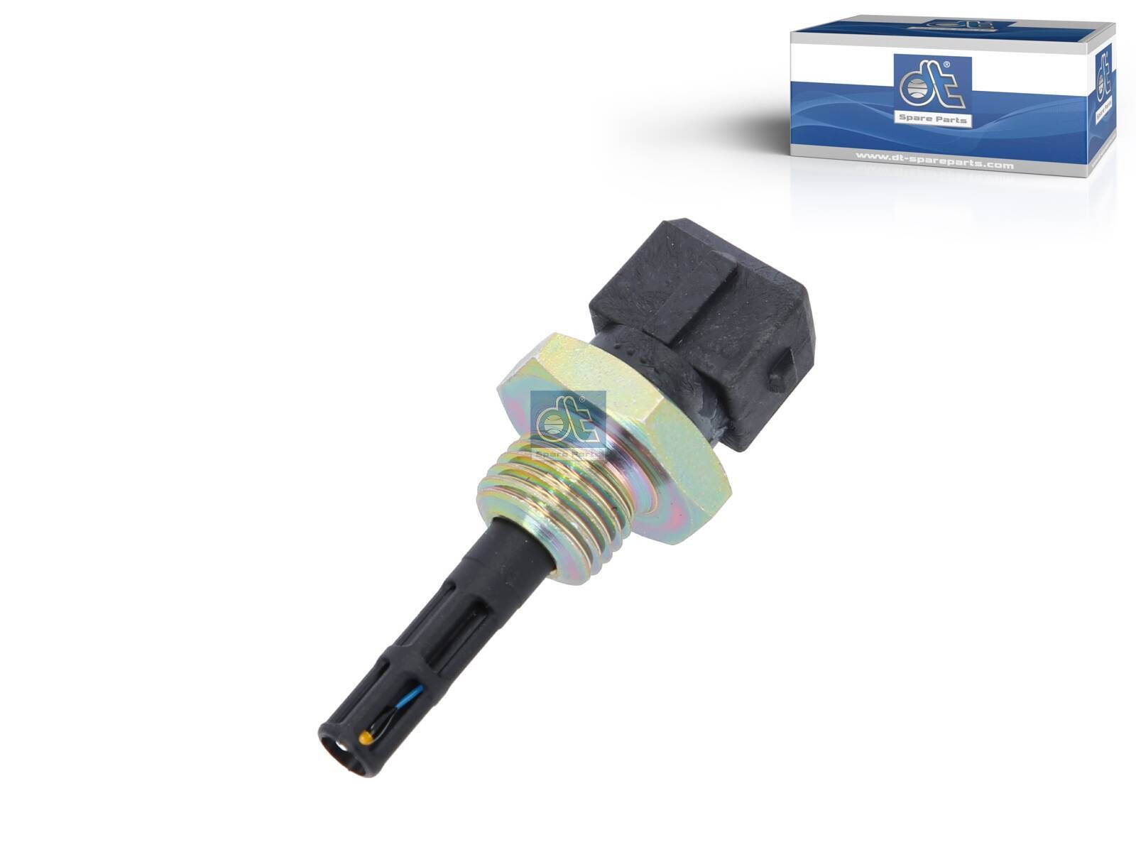DT Spare Parts 4.62925 Charge air temperature sensor, M14 x 1,5, SW: 22, 2 poles
