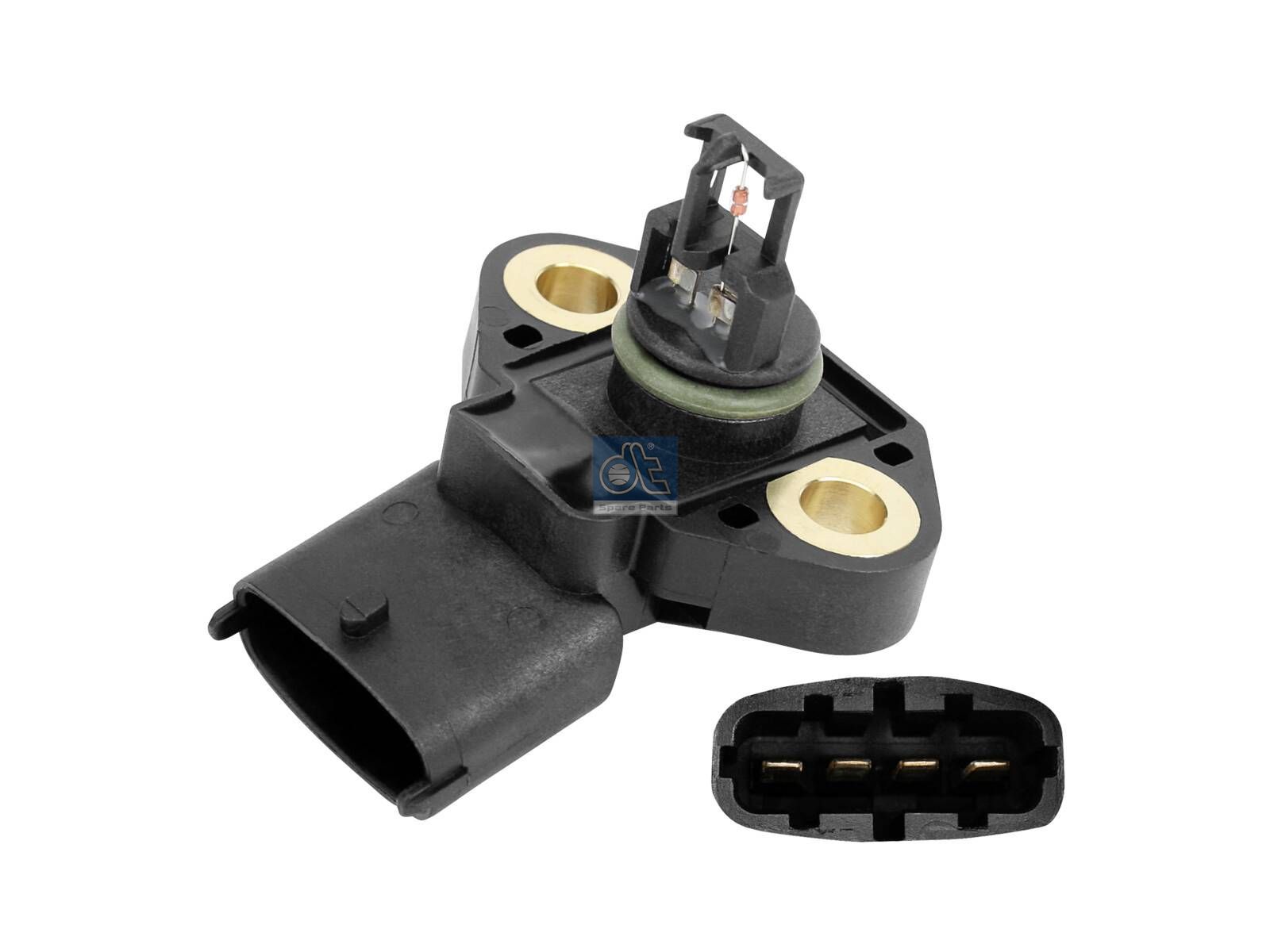 DT Spare Parts 4.62926 Charge pressure sensor, b: 7.5 mm, Lb: 36 mm, 3.5 bar, 4 poles