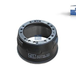 DT Spare Parts 4.62951 Brake drum, D: 410 mm, 10 bores, b: 23 mm, P: 335 mm, d: 298 mm, H: 270 mm, B: 178 mm