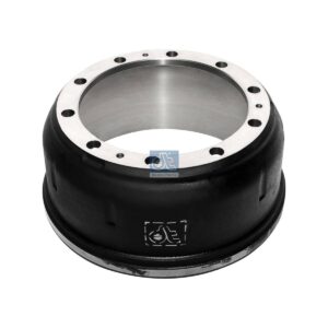 DT Spare Parts 4.62953 Brake drum, D: 410 mm, 10 bores, b: 23 mm, P: 335 mm, d: 298 mm, H: 213 mm, B: 167 mm