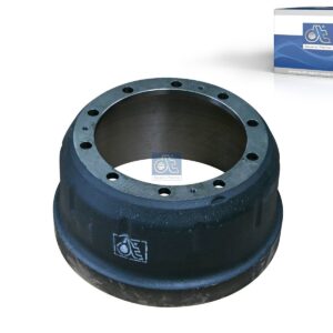 DT Spare Parts 4.62954 Brake drum, D: 410 mm, 10 bores, b: 23 mm, P: 335 mm, d: 298 mm, H: 237 mm, B: 191 mm