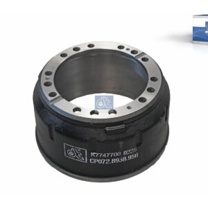 DT Spare Parts 4.62956 Brake drum, D: 410 mm, 10 bores, b: 23 mm, P: 335 mm, d: 298 mm, H: 260 mm, B: 193 mm