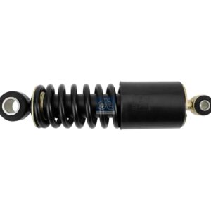 DT Spare Parts 4.63120 Cabin shock absorber, D: 44.5 mm, b: 14 mm, Lmin: 277 mm, Lmax: 338 mm