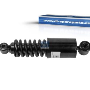 DT Spare Parts 4.63130 Cabin shock absorber, D: 38 mm, b: 14 mm, Lmin: 246 mm, Lmax: 350 mm
