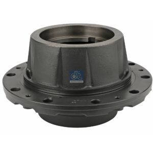 DT Spare Parts 4.63153 Wheel hub, without bearings, d1: 180 mm, d2: 170 mm, D: 375 mm, 10 bores, b: 22 mm, H: 219 mm